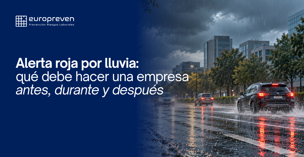 Alerta roja por lluvia: qué debe hacer una empresa antes, durante y después